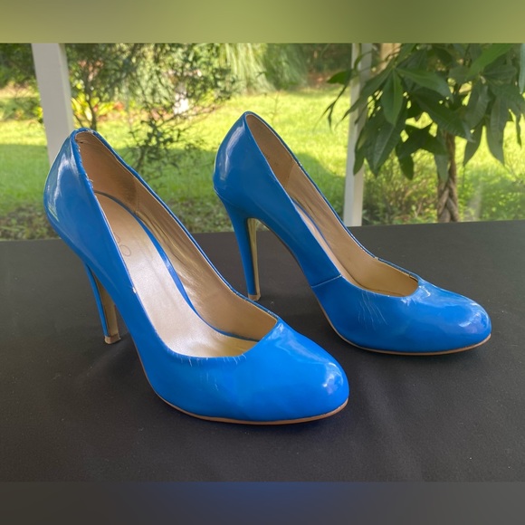 ALDO BLUE HEELS DOUVIER Size EU 37 / US 6.5 - Picture 3 of 13